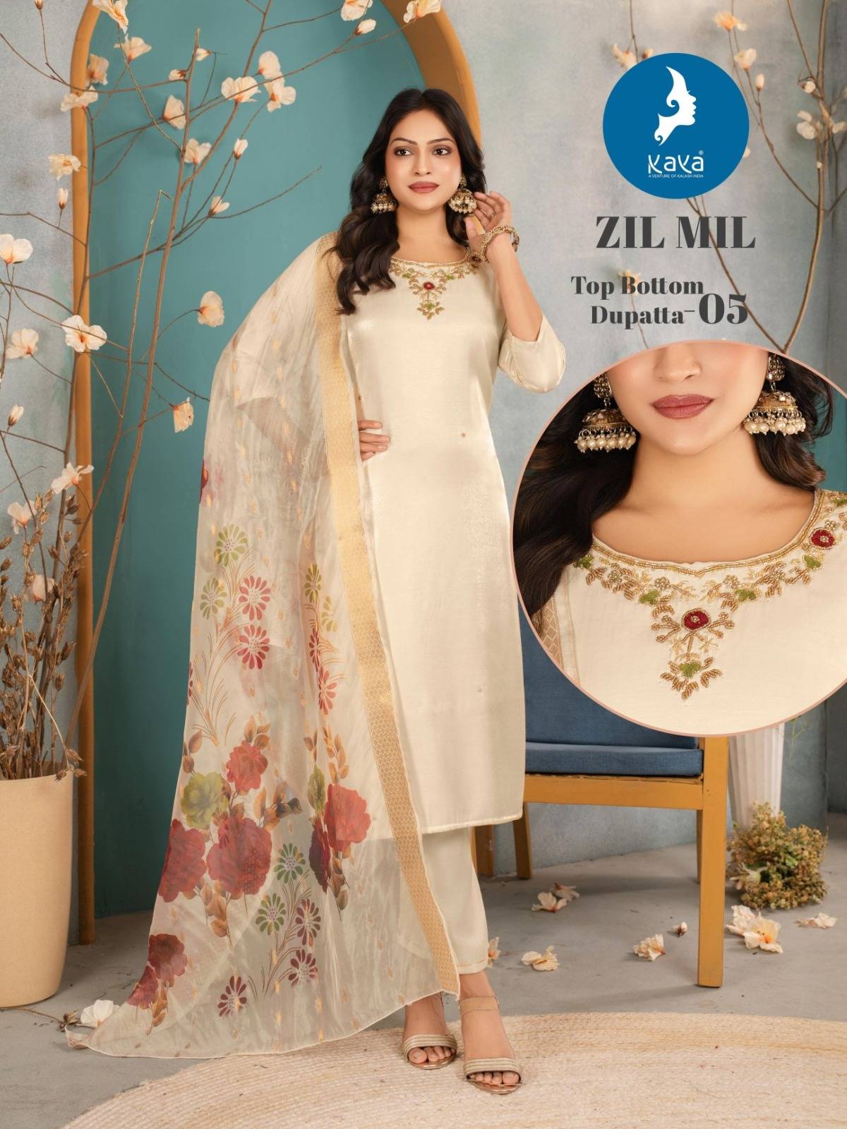Kaya Zil Mil Wholesale Kurtis in Mumbai